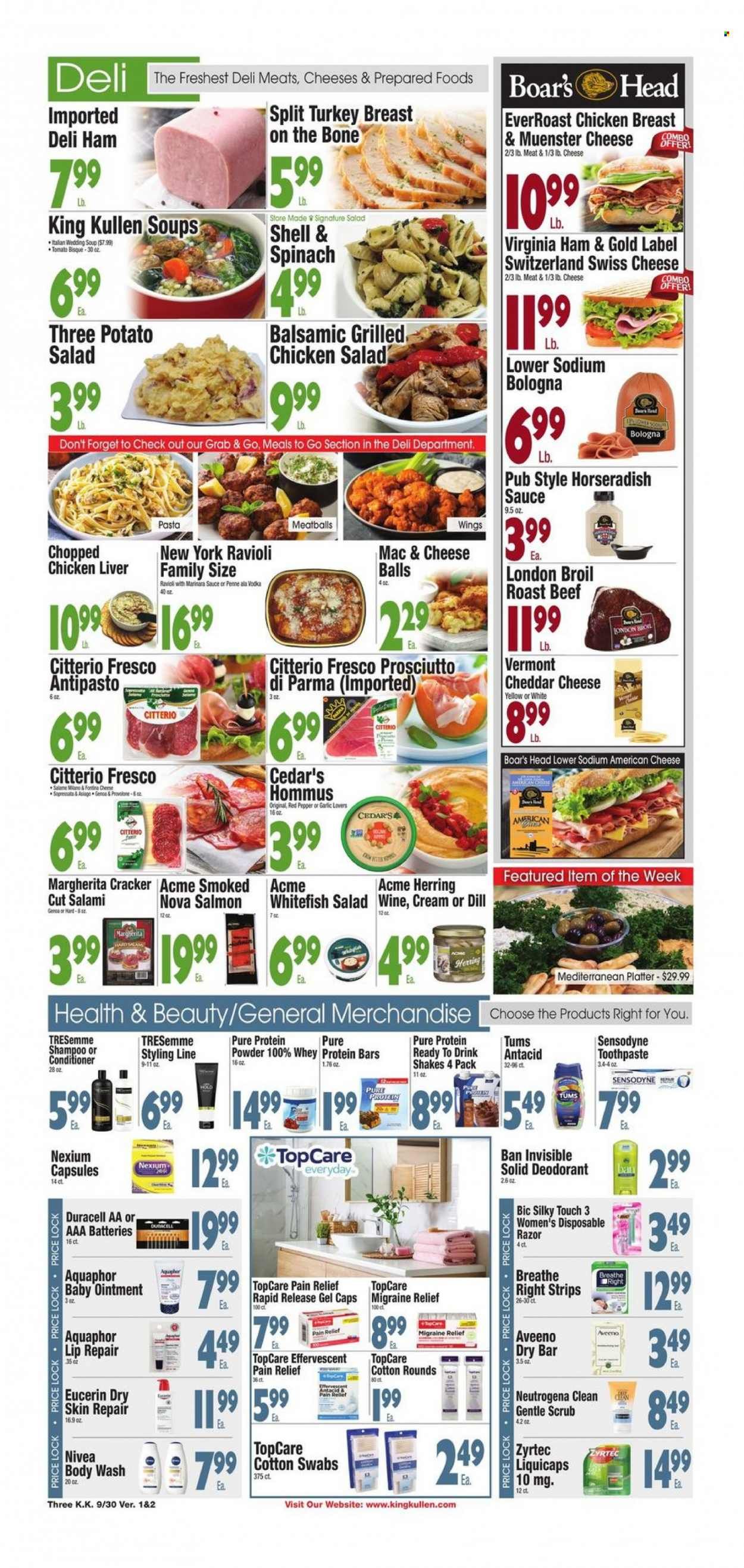 King Kullen (NY) Weekly Ad Flyer Specials September 30 to October 6, 2022