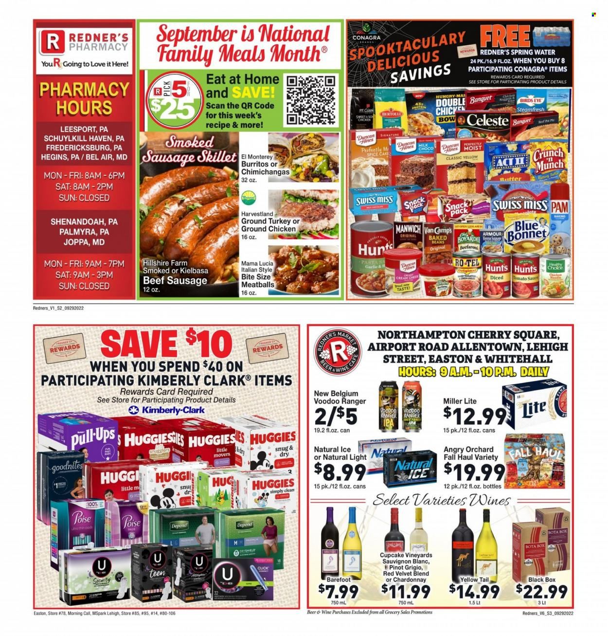 Redner's Markets (DE, MD, PA) Weekly Ad Flyer Specials September 29 to October 5, 2022