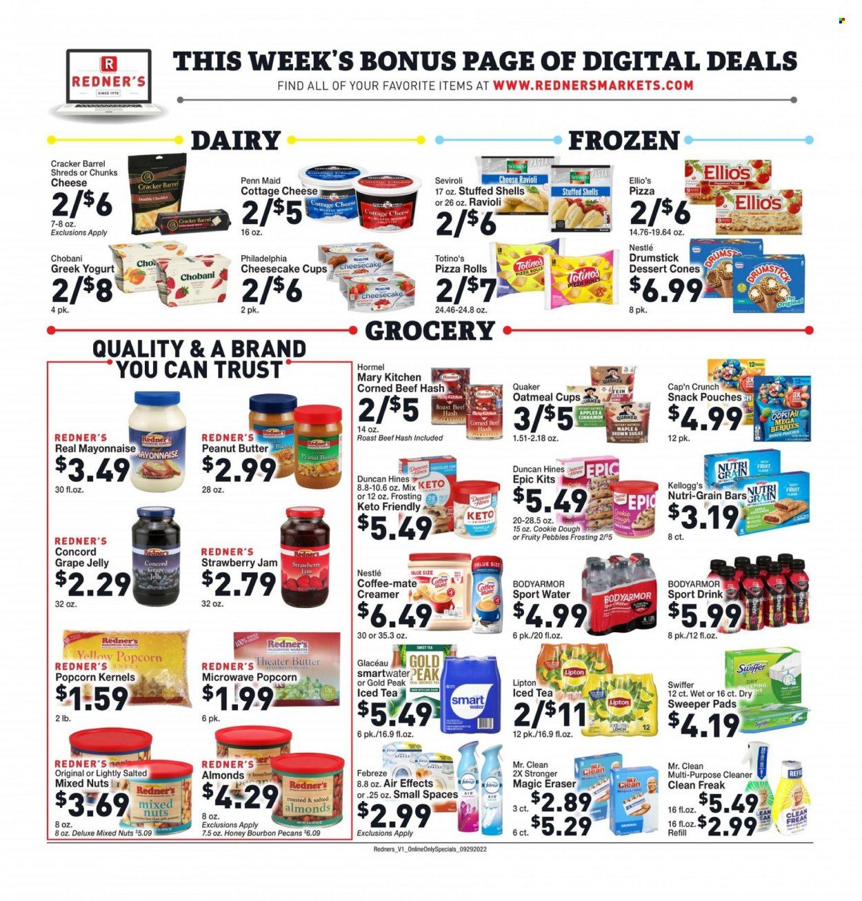 Redner's Markets (DE, MD, PA) Weekly Ad Flyer Specials September 29 to October 5, 2022