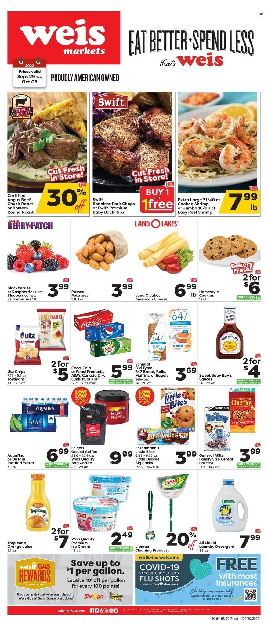 Weis (MD, NY, PA) Weekly Ad Flyer Specials September 29 to October 5, 2022