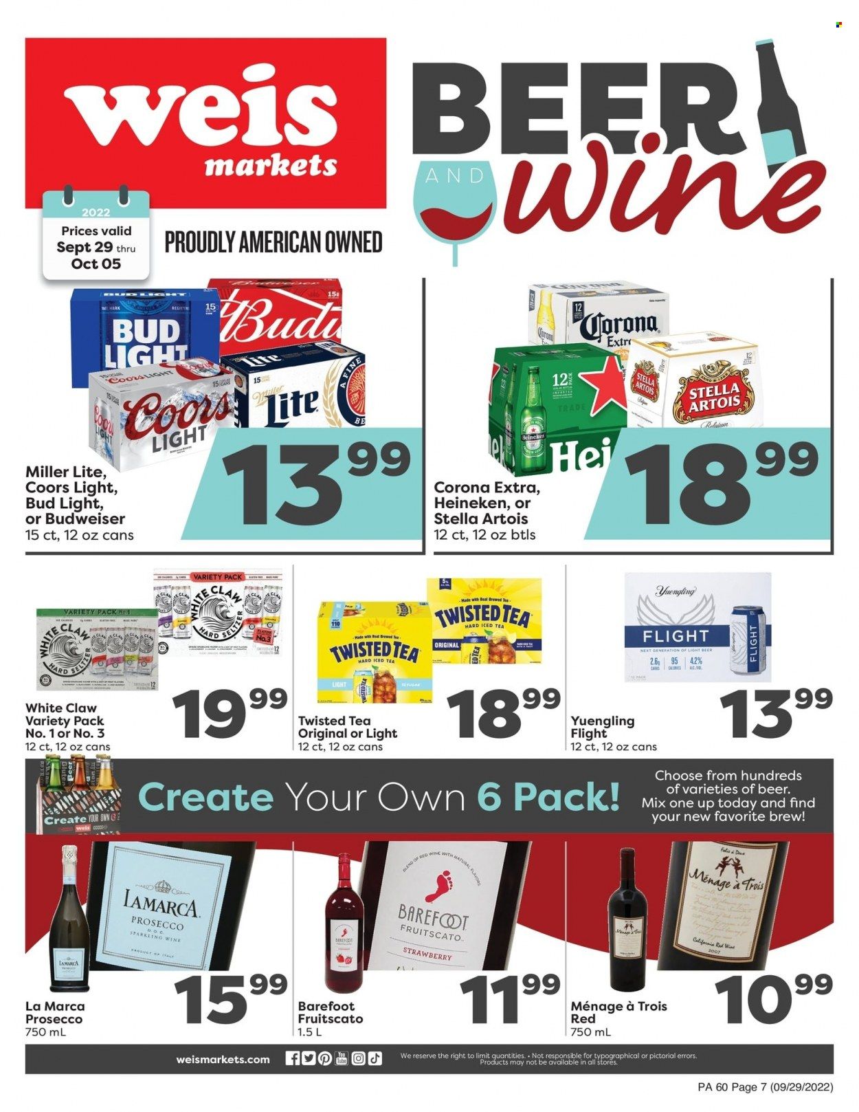 Weis (MD, NY, PA) Weekly Ad Flyer Specials September 29 to October 5, 2022