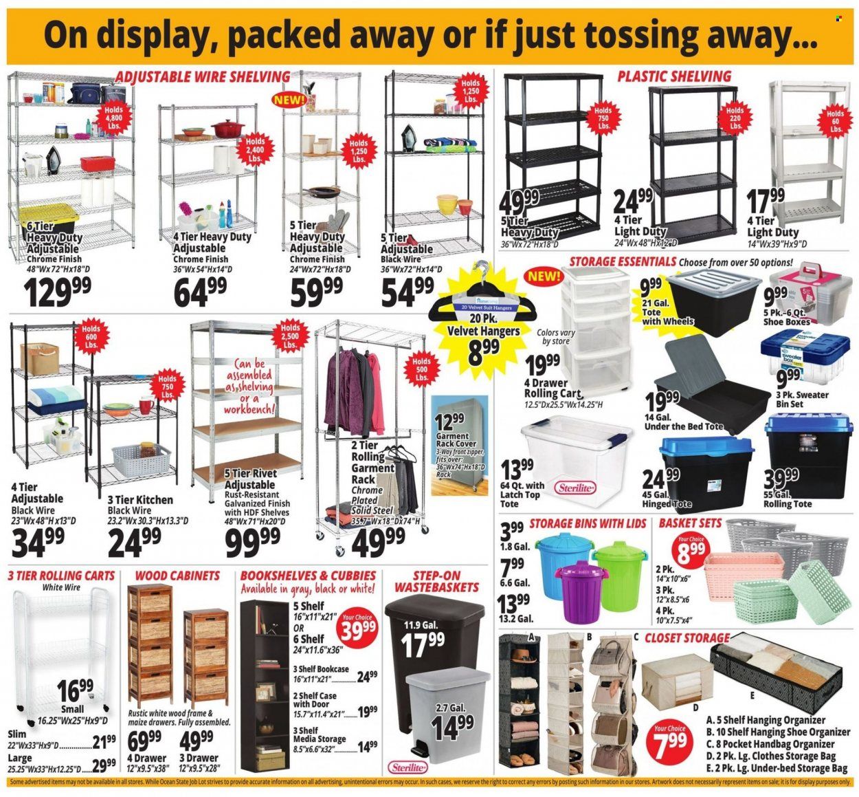 Ocean State Job Lot (CT, MA, ME, NH, NJ, NY, RI, VT) Weekly Ad Flyer Specials September 29 to October 5, 2022