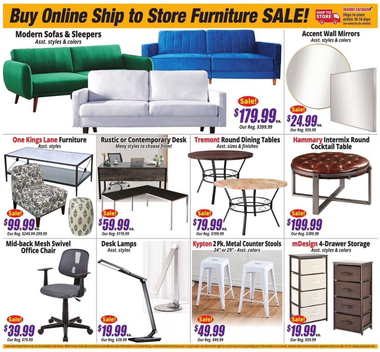 Ocean State Job Lot (CT, MA, ME, NH, NJ, NY, RI, VT) Weekly Ad Flyer Specials September 29 to October 5, 2022