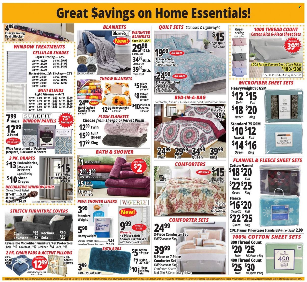 Ocean State Job Lot (CT, MA, ME, NH, NJ, NY, RI, VT) Weekly Ad Flyer Specials September 29 to October 5, 2022