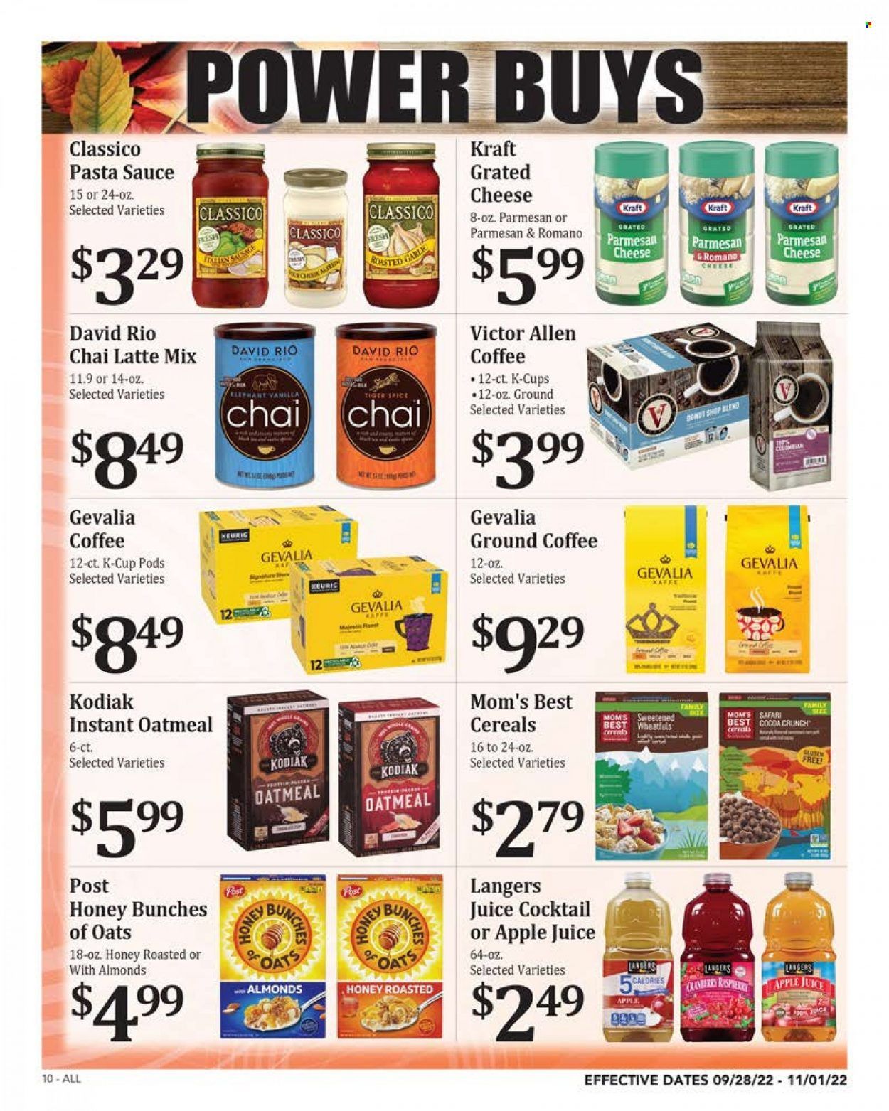 Rosauers (ID, MT, OR, WA) Weekly Ad Flyer Specials September 28 to November 1, 2022