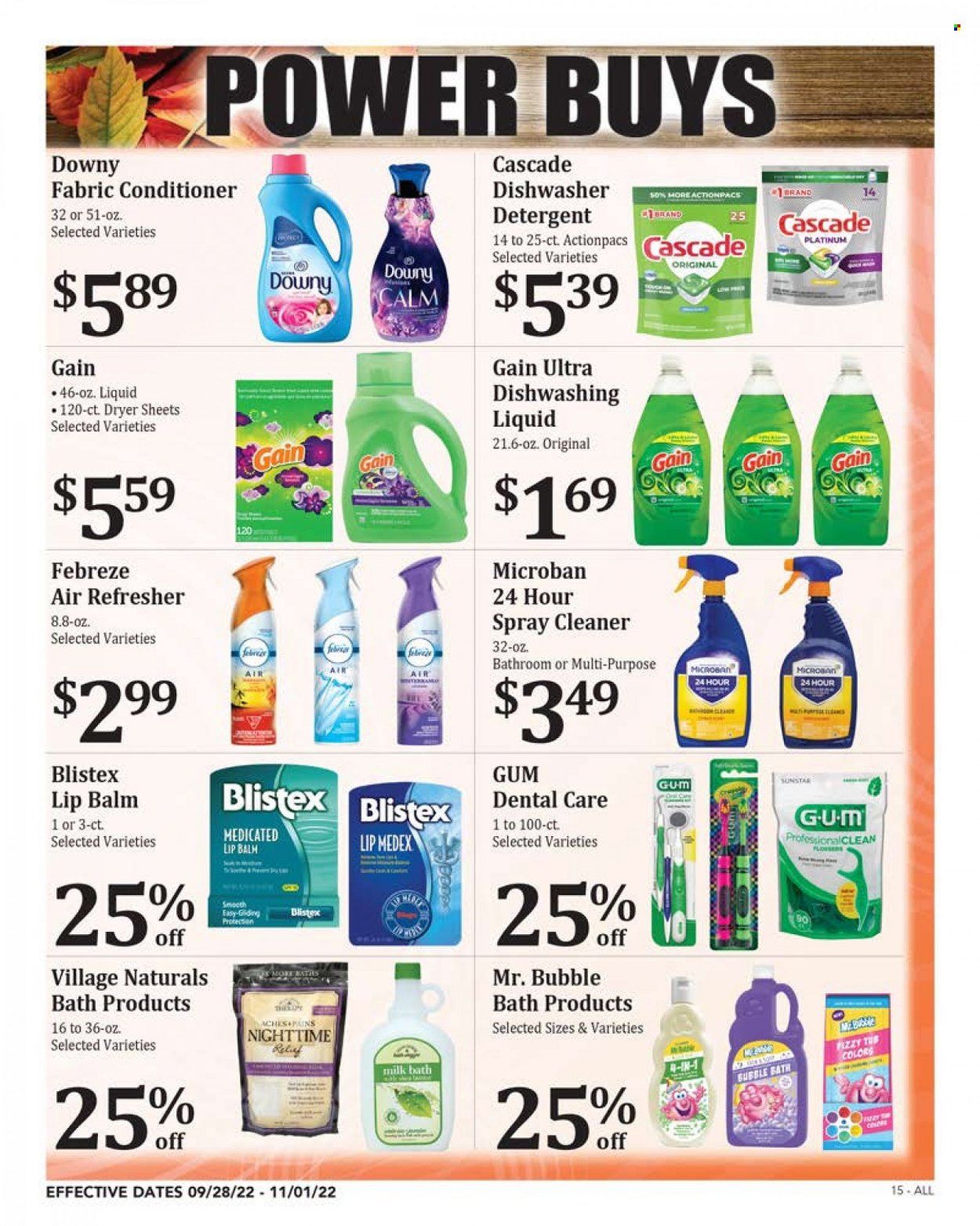Rosauers (ID, MT, OR, WA) Weekly Ad Flyer Specials September 28 to November 1, 2022
