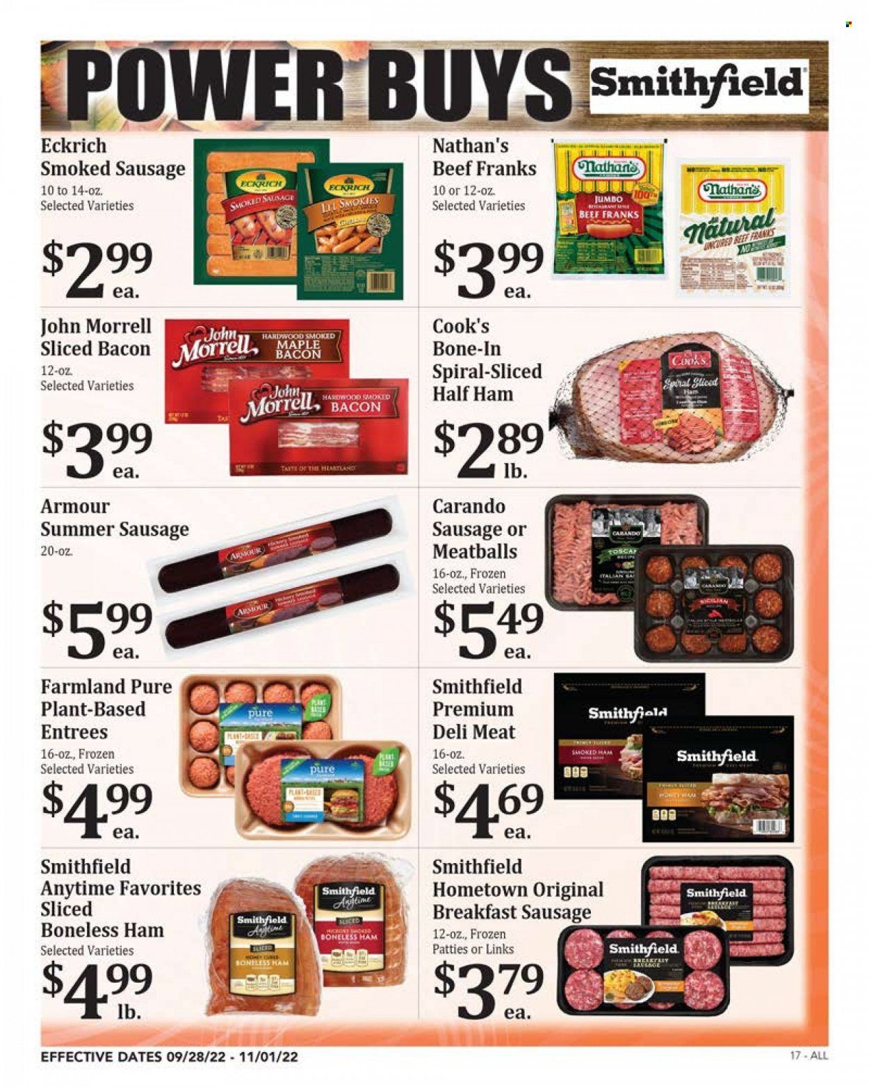 Rosauers (ID, MT, OR, WA) Weekly Ad Flyer Specials September 28 to November 1, 2022