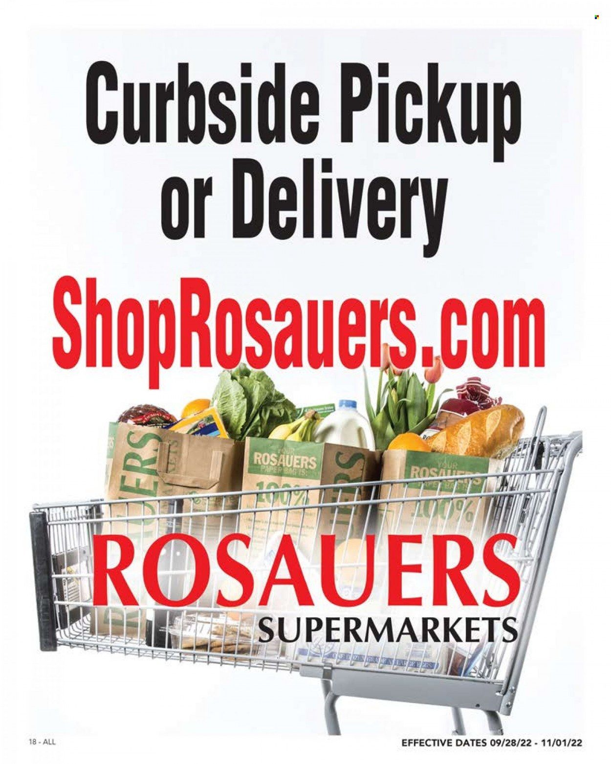 Rosauers (ID, MT, OR, WA) Weekly Ad Flyer Specials September 28 to November 1, 2022
