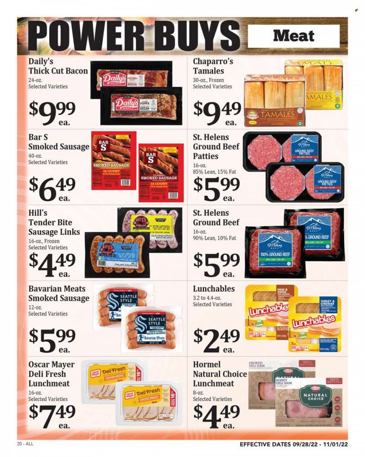 Rosauers (ID, MT, OR, WA) Weekly Ad Flyer Specials September 28 to November 1, 2022