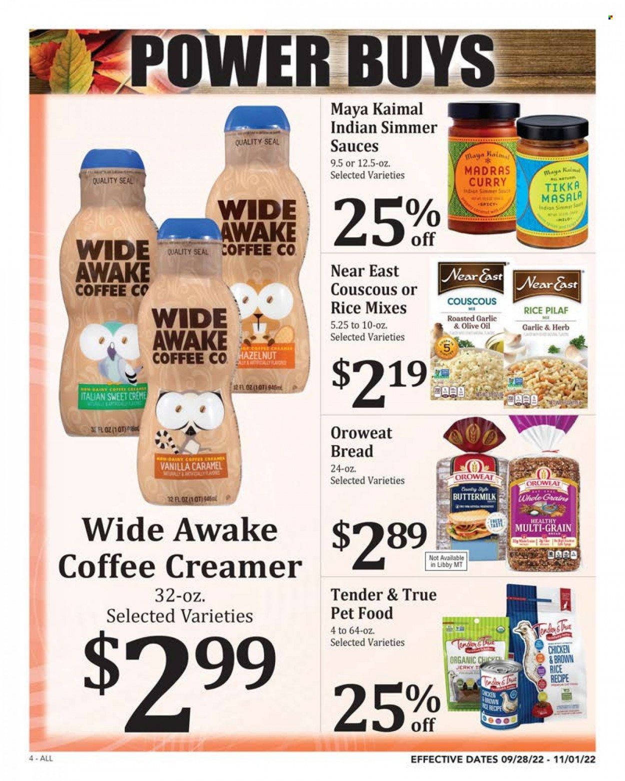 Rosauers (ID, MT, OR, WA) Weekly Ad Flyer Specials September 28 to November 1, 2022