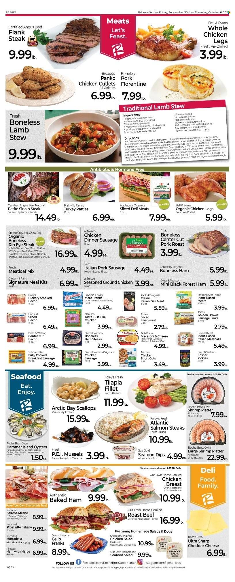 Roche Bros. (MA) Weekly Ad Flyer Specials September 30 to October 6, 2022