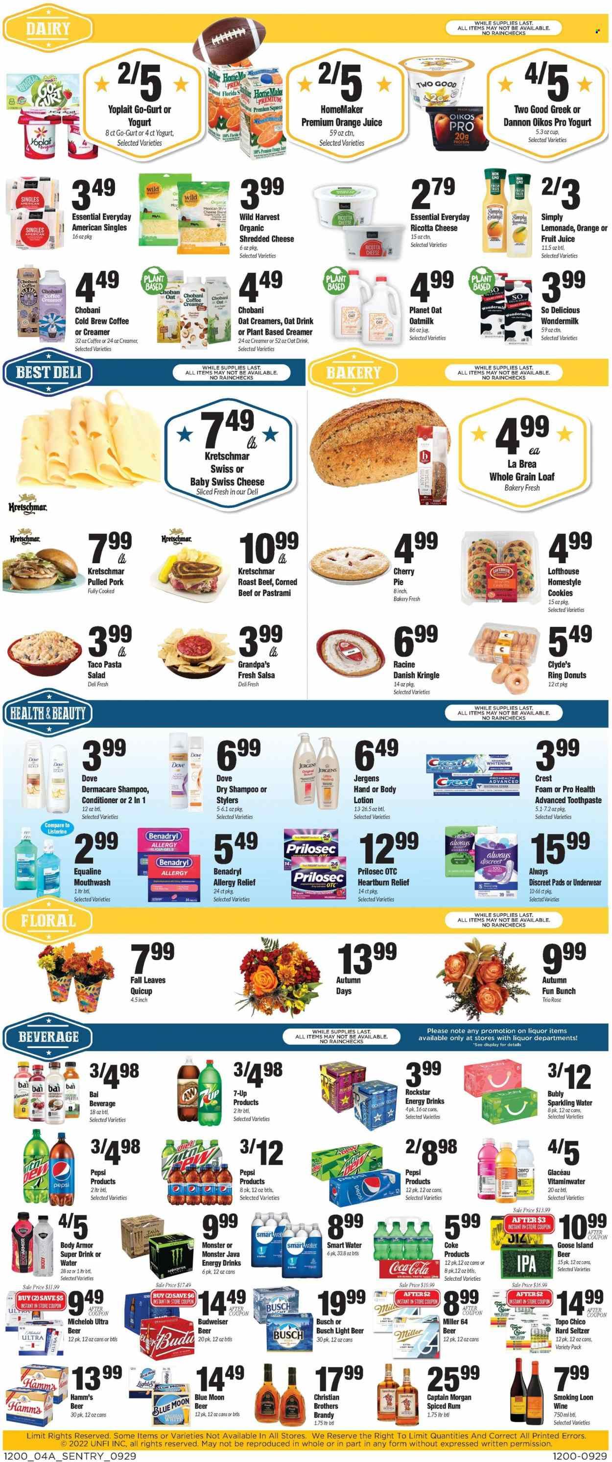 Sentry Foods (WI) Weekly Ad Flyer Specials September 29 to October 5, 2022