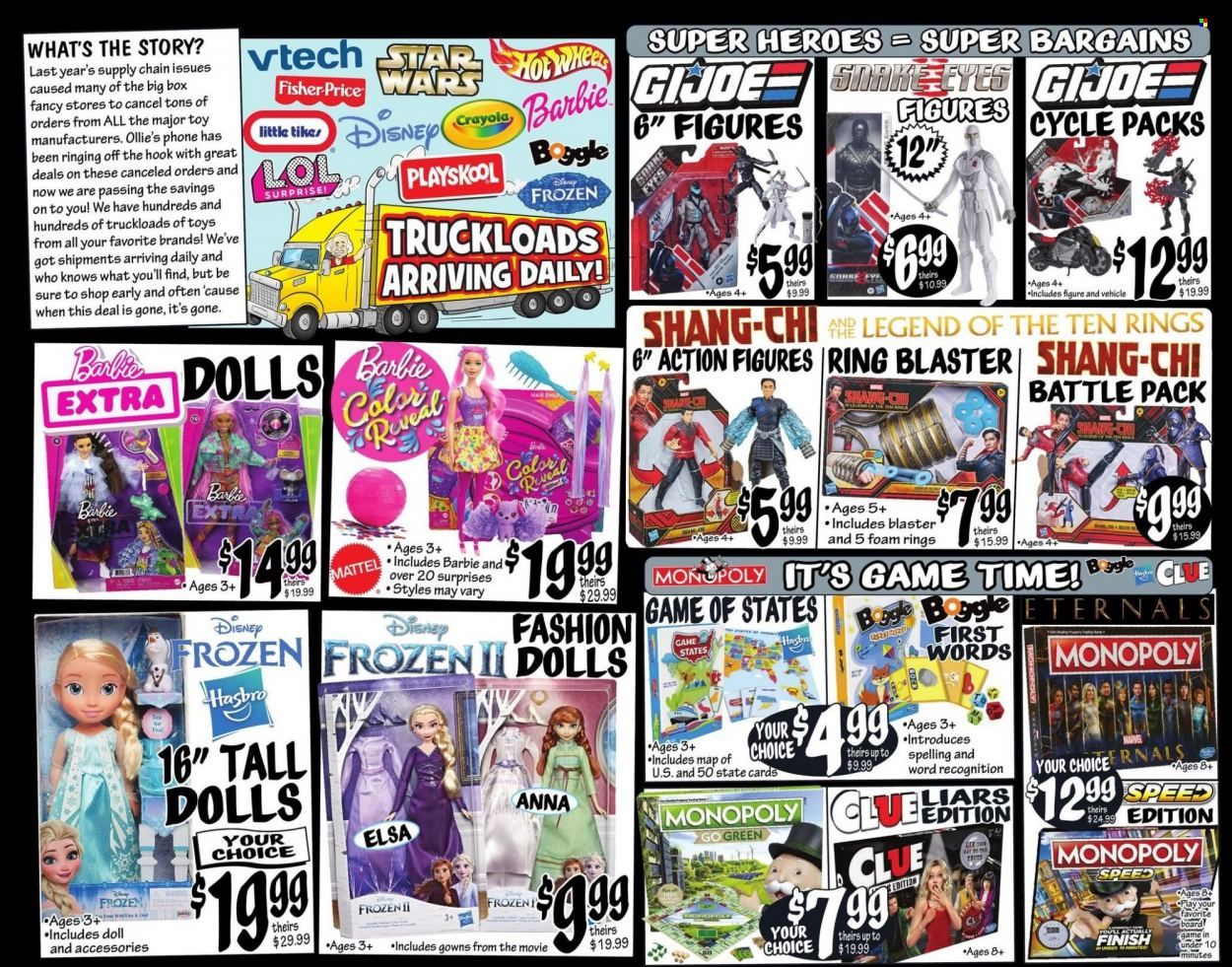Ollie's Bargain Outlet Weekly Ad Flyer Specials September 29 to October 5, 2022