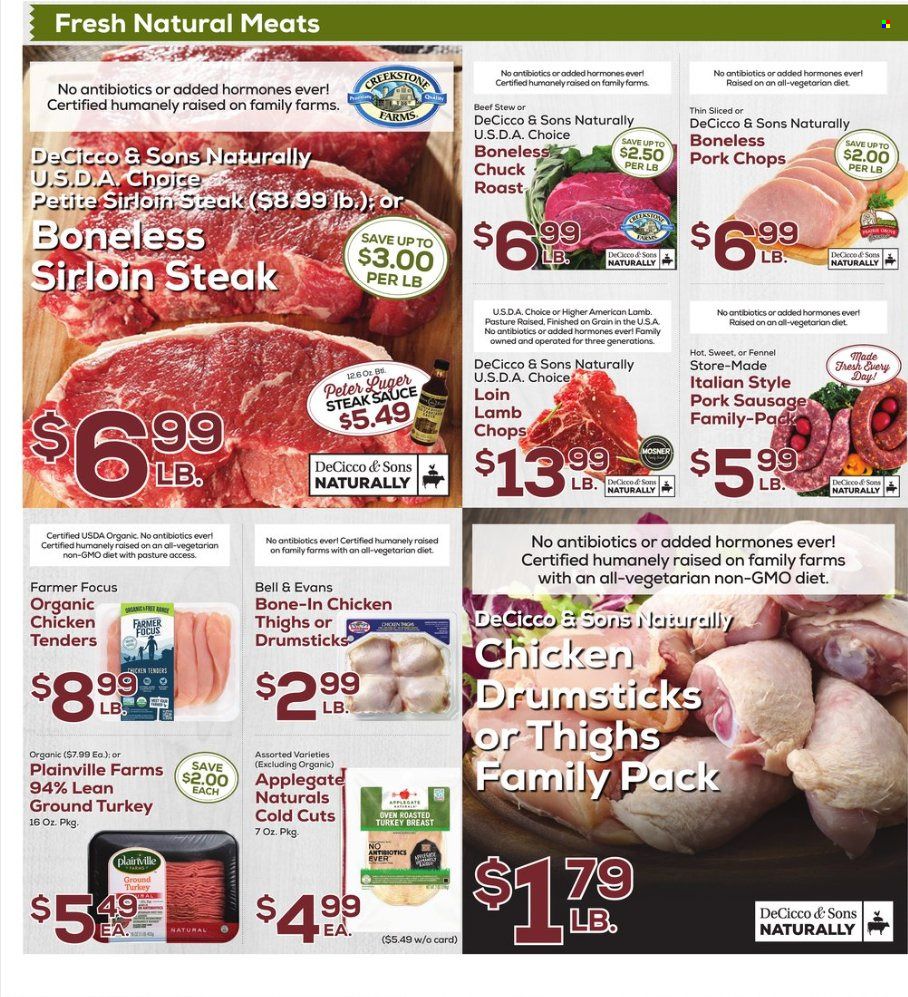 DeCicco & Sons (NY) Weekly Ad Flyer Specials September 30 to October 6, 2022