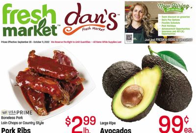 Fresh Market (UT) Weekly Ad Flyer Specials September 28 to October 11, 2022