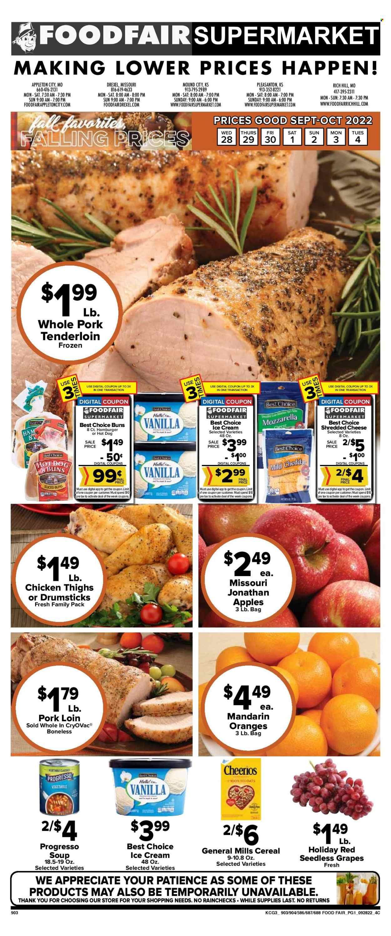 Food Fair Supermarket (CA, KS, MO) Weekly Ad Flyer Specials September 28 to October 4, 2022