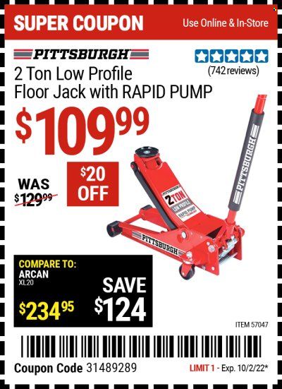 Harbor Freight Weekly Ad Flyer Specials September 30 to October 2, 2022