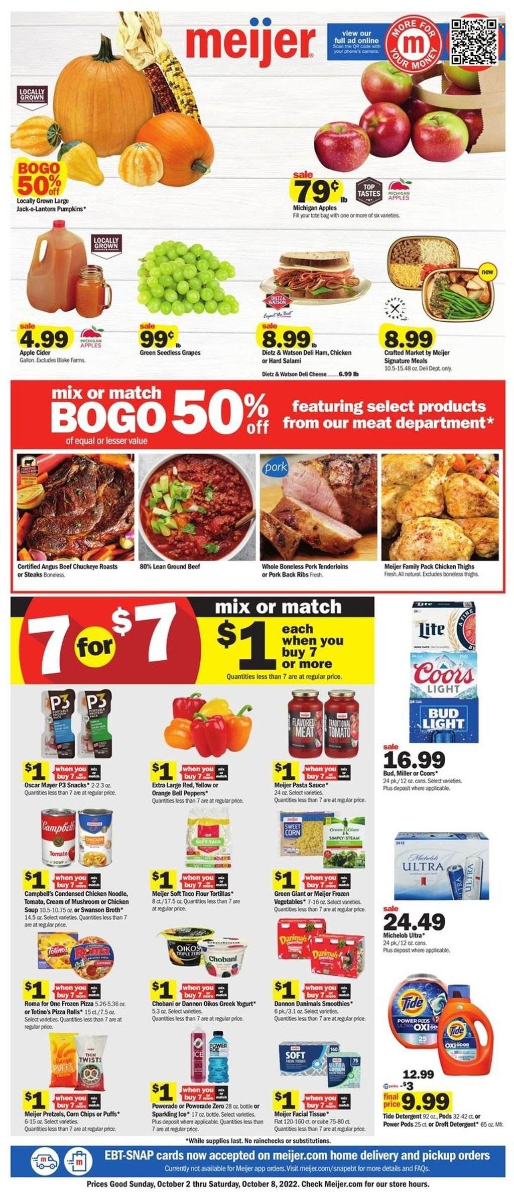 Meijer (KY) Weekly Ad Flyer Specials October 2 to October 8, 2022