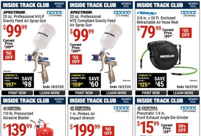 Harbor Freight Weekly Ad Flyer Specials September 30 to October 27, 2022