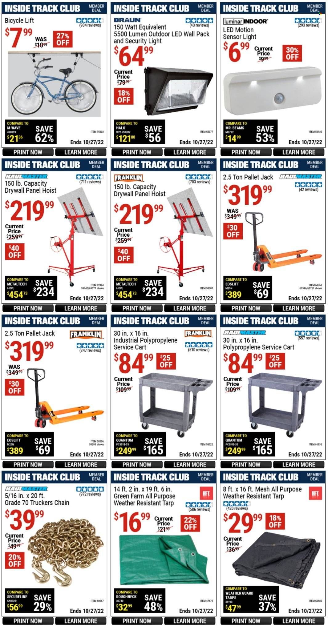 Harbor Freight Weekly Ad Flyer Specials September 30 to October 27, 2022