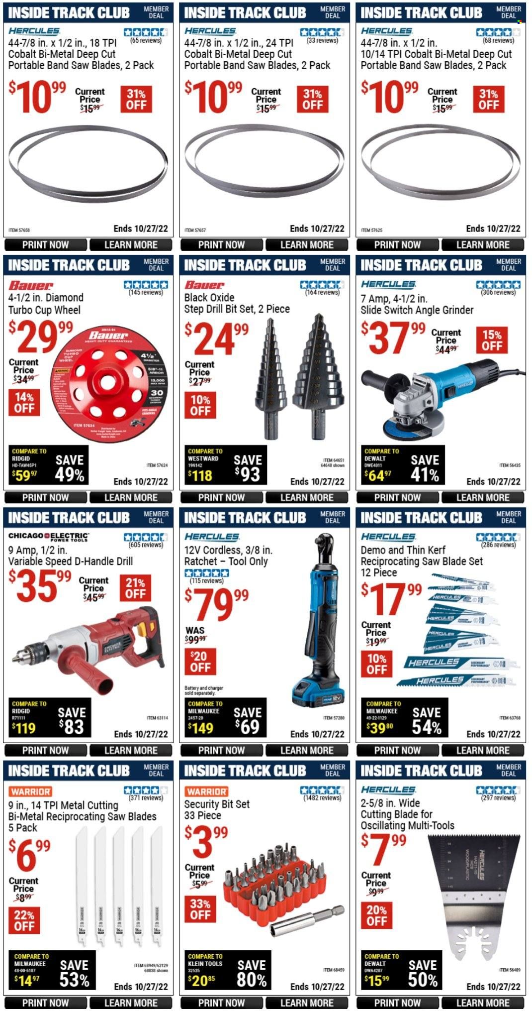 Harbor Freight Weekly Ad Flyer Specials September 30 to October 27, 2022