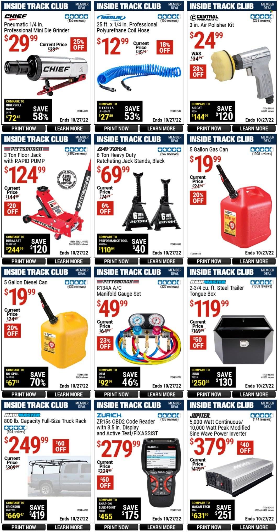 Harbor Freight Weekly Ad Flyer Specials September 30 to October 27, 2022