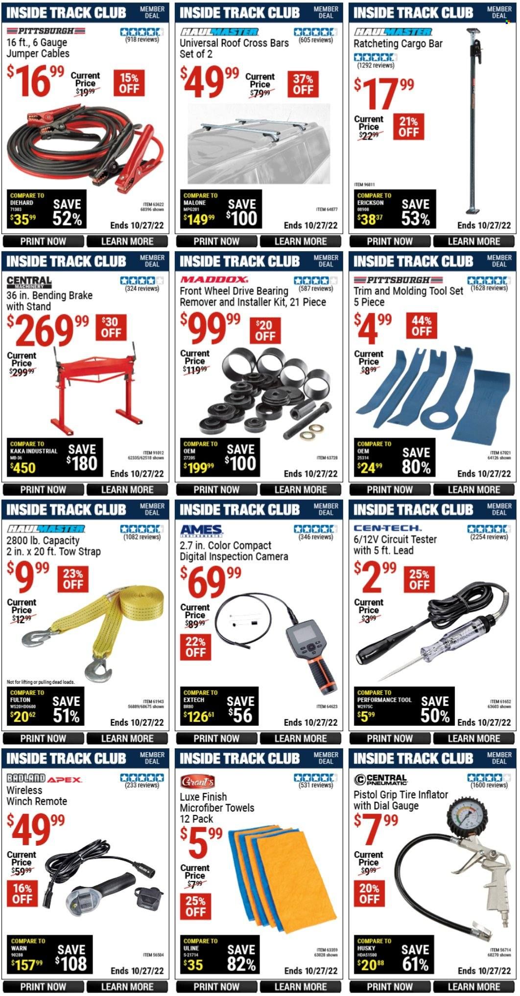 Harbor Freight Weekly Ad Flyer Specials September 30 to October 27, 2022