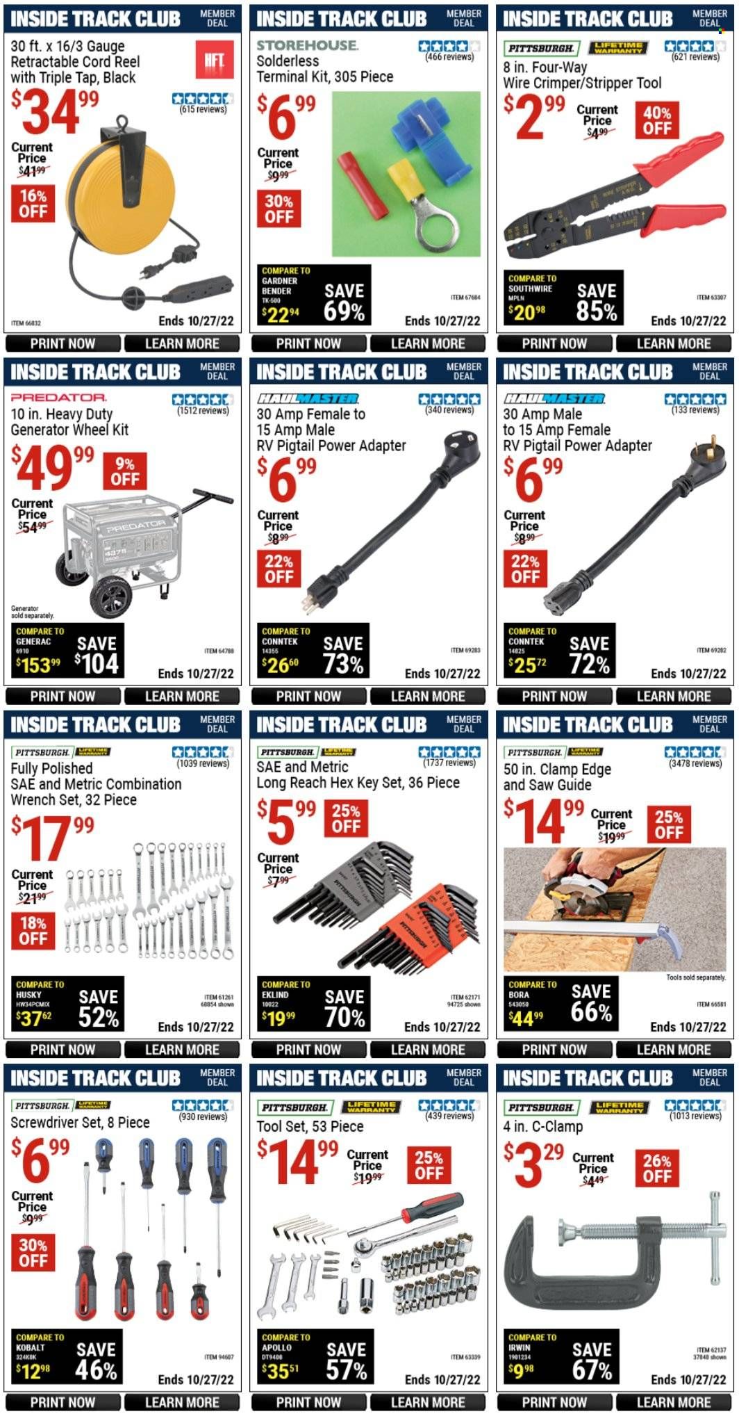 Harbor Freight Weekly Ad Flyer Specials September 30 to October 27, 2022