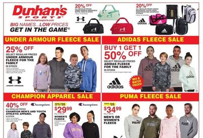 Dunham's Sports Weekly Ad Flyer Specials October 1 to October 6, 2022