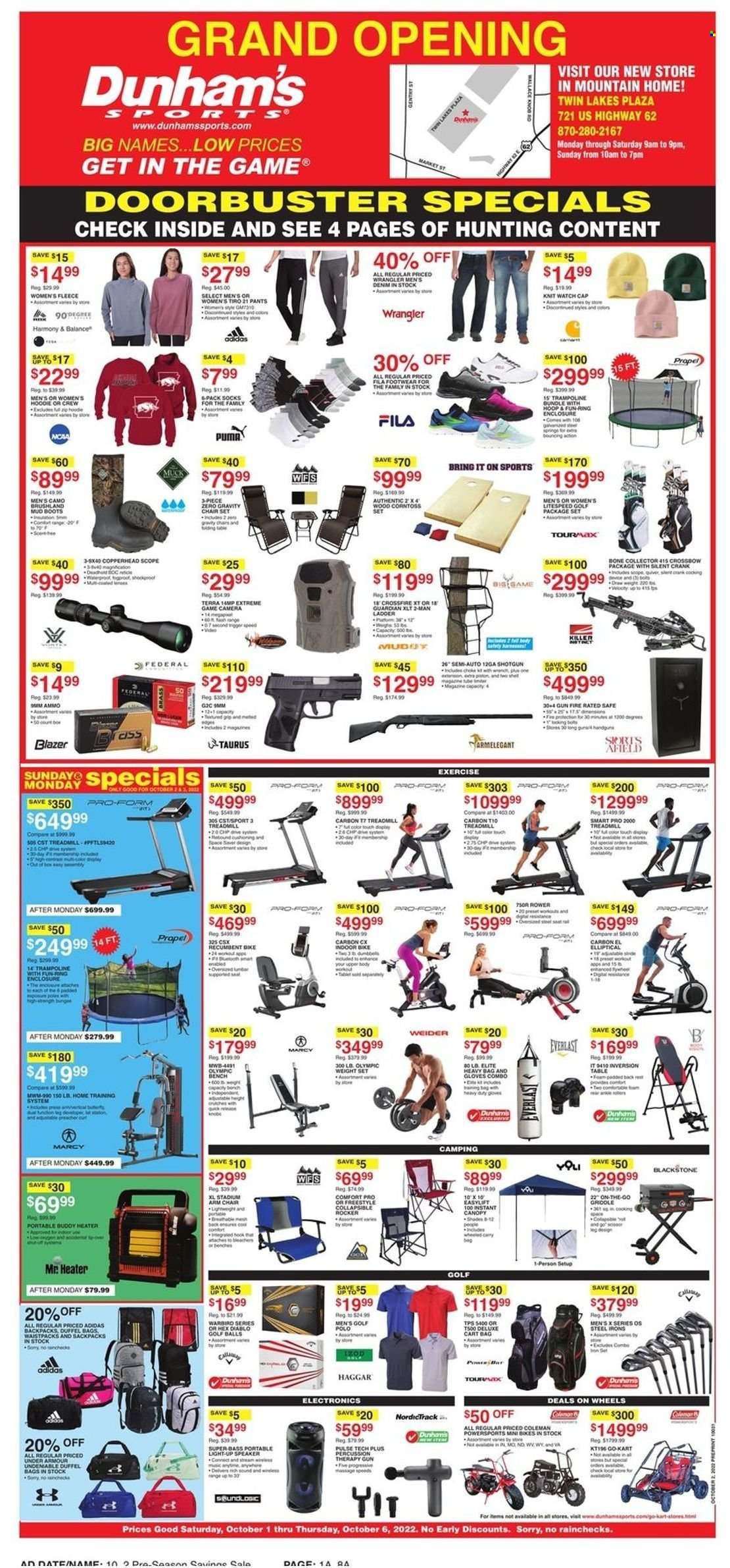 Dunham's Sports Weekly Ad Flyer Specials October 1 to October 6, 2022