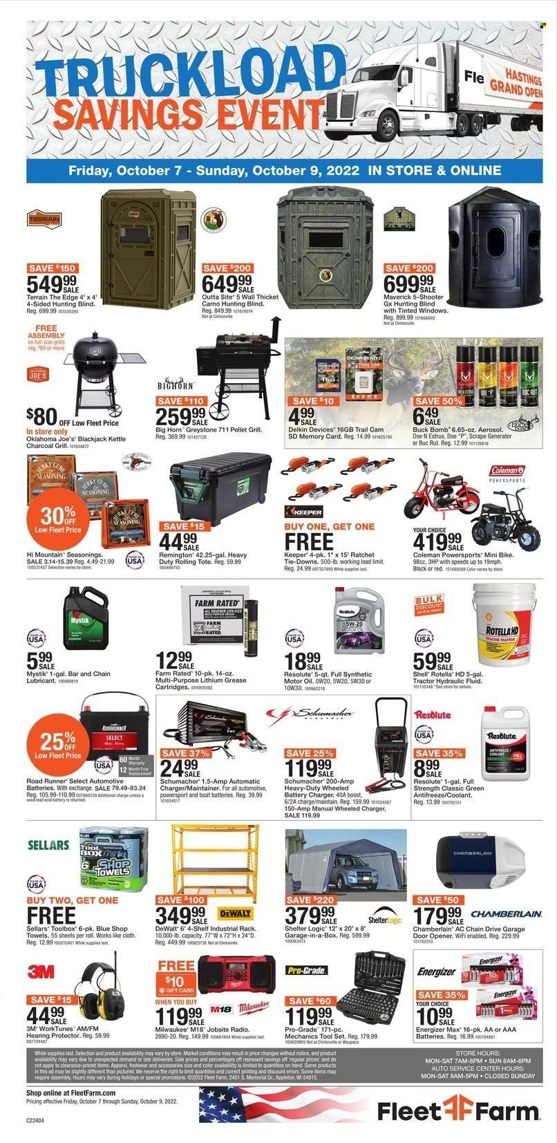 Fleet Farm (IA, MN, ND, WI) Weekly Ad Flyer Specials October 7 to October 9, 2022