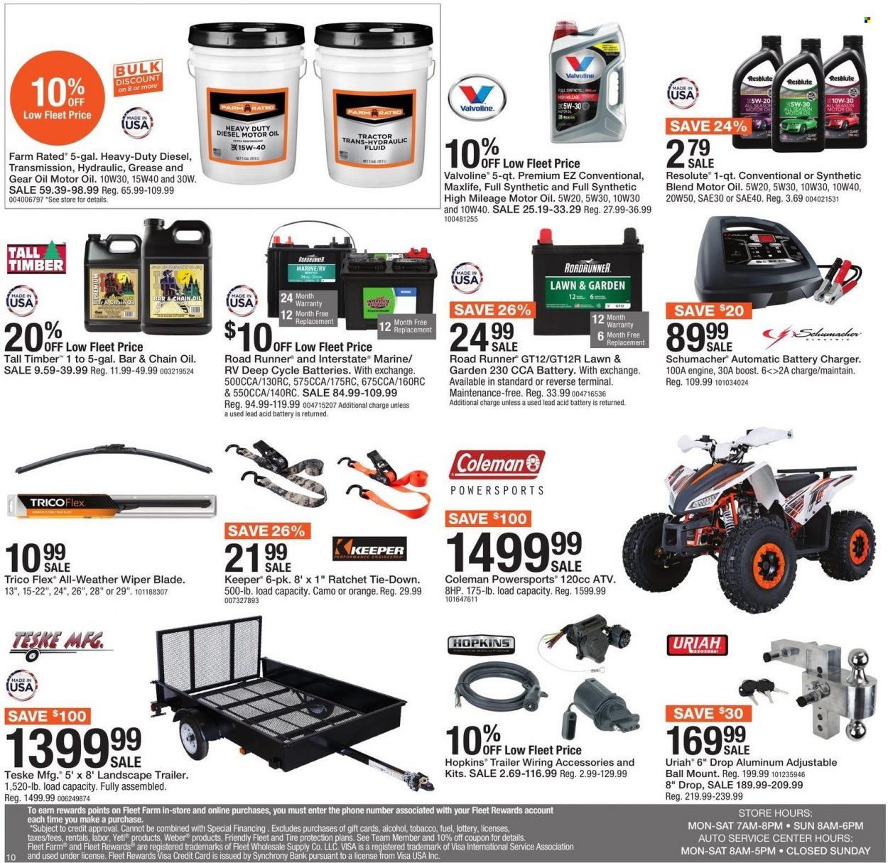 Fleet Farm (IA, MN, ND, WI) Weekly Ad Flyer Specials September 30 to October 8, 2022