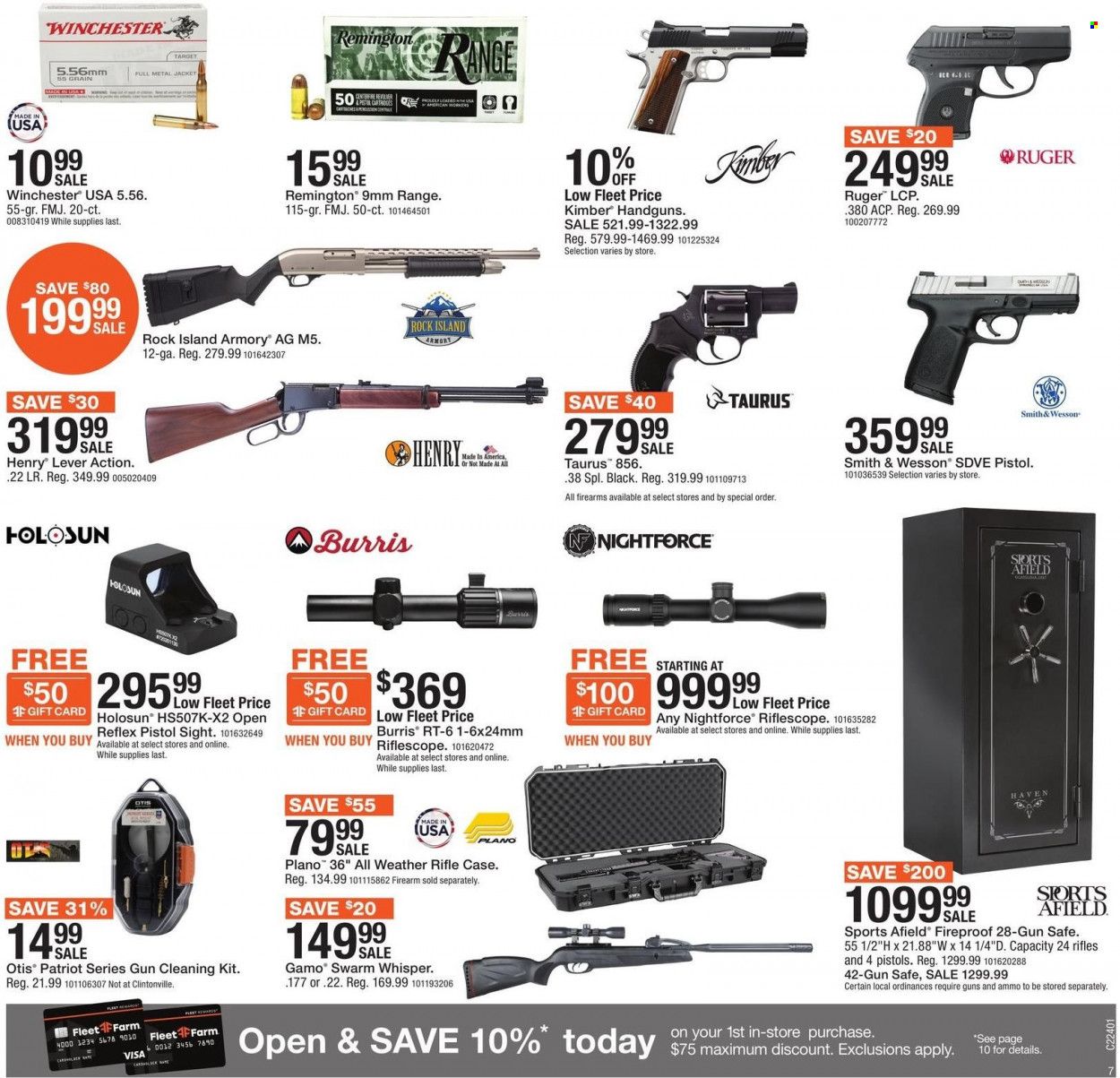 Fleet Farm (IA, MN, ND, WI) Weekly Ad Flyer Specials September 30 to October 8, 2022