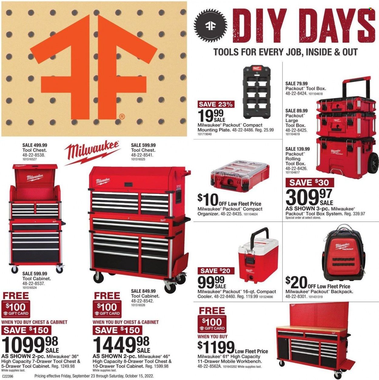 Fleet Farm (IA, MN, ND, WI) Weekly Ad Flyer Specials September 23 to October 15, 2022