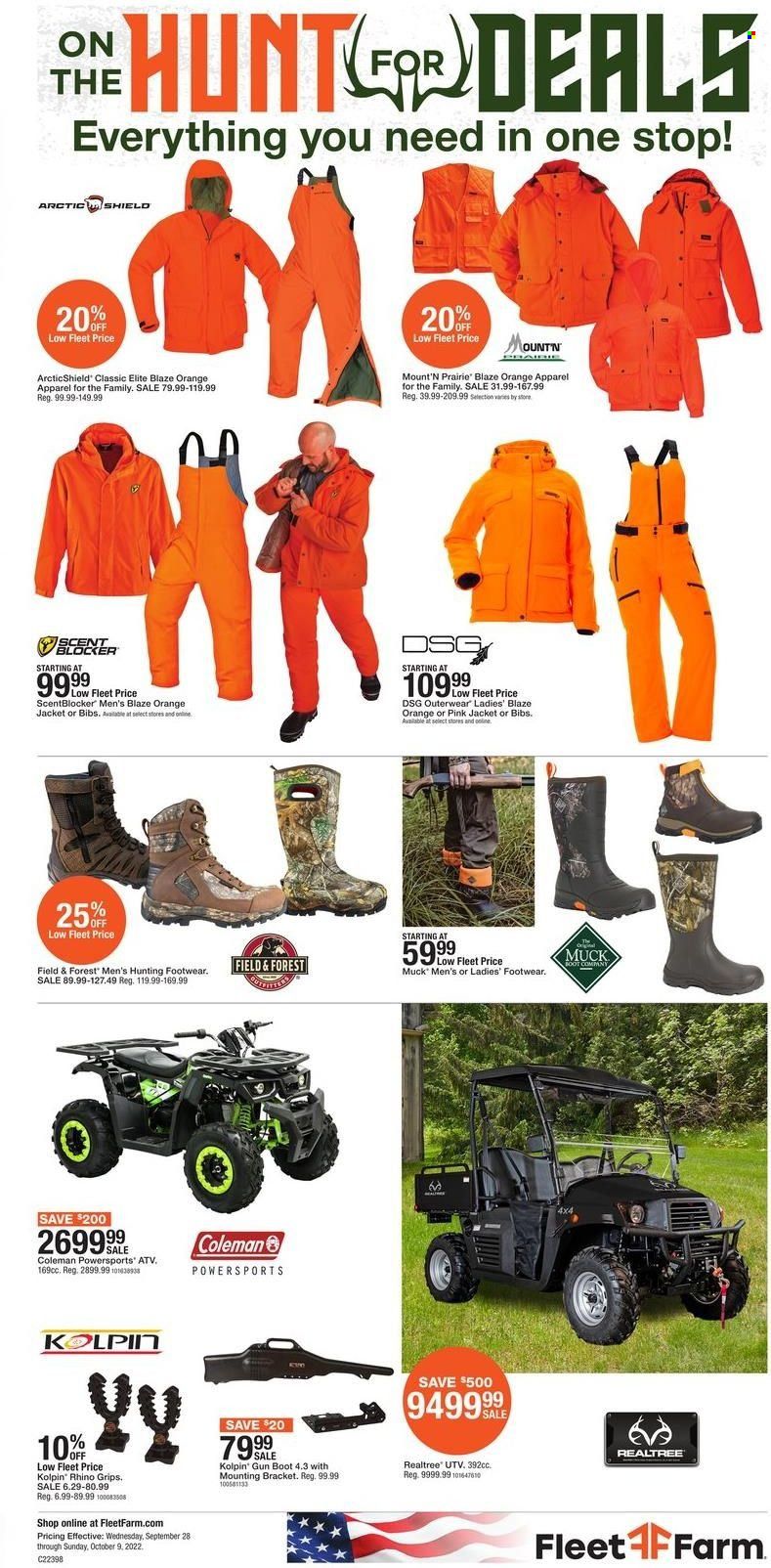 Fleet Farm (IA, MN, ND, WI) Weekly Ad Flyer Specials September 28 to October 9, 2022