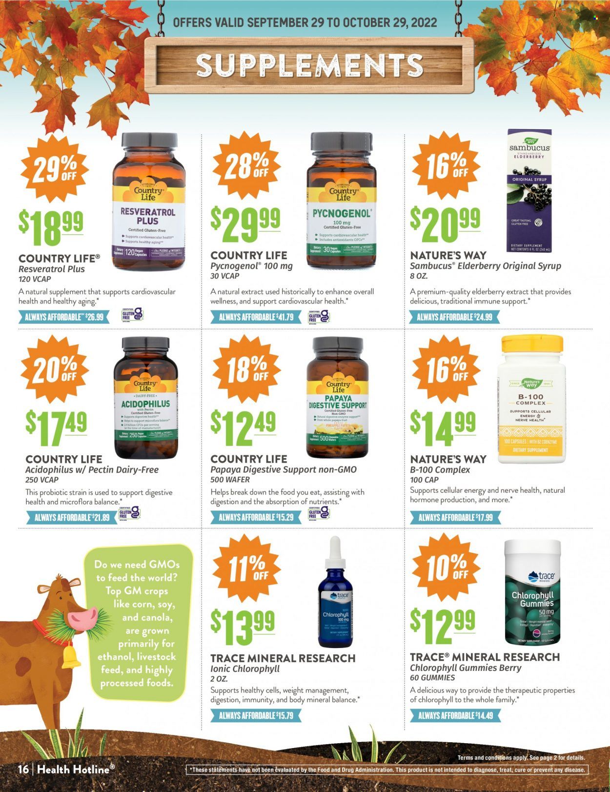 Natural Grocers Weekly Ad Flyer Specials September 29 to October 29, 2022