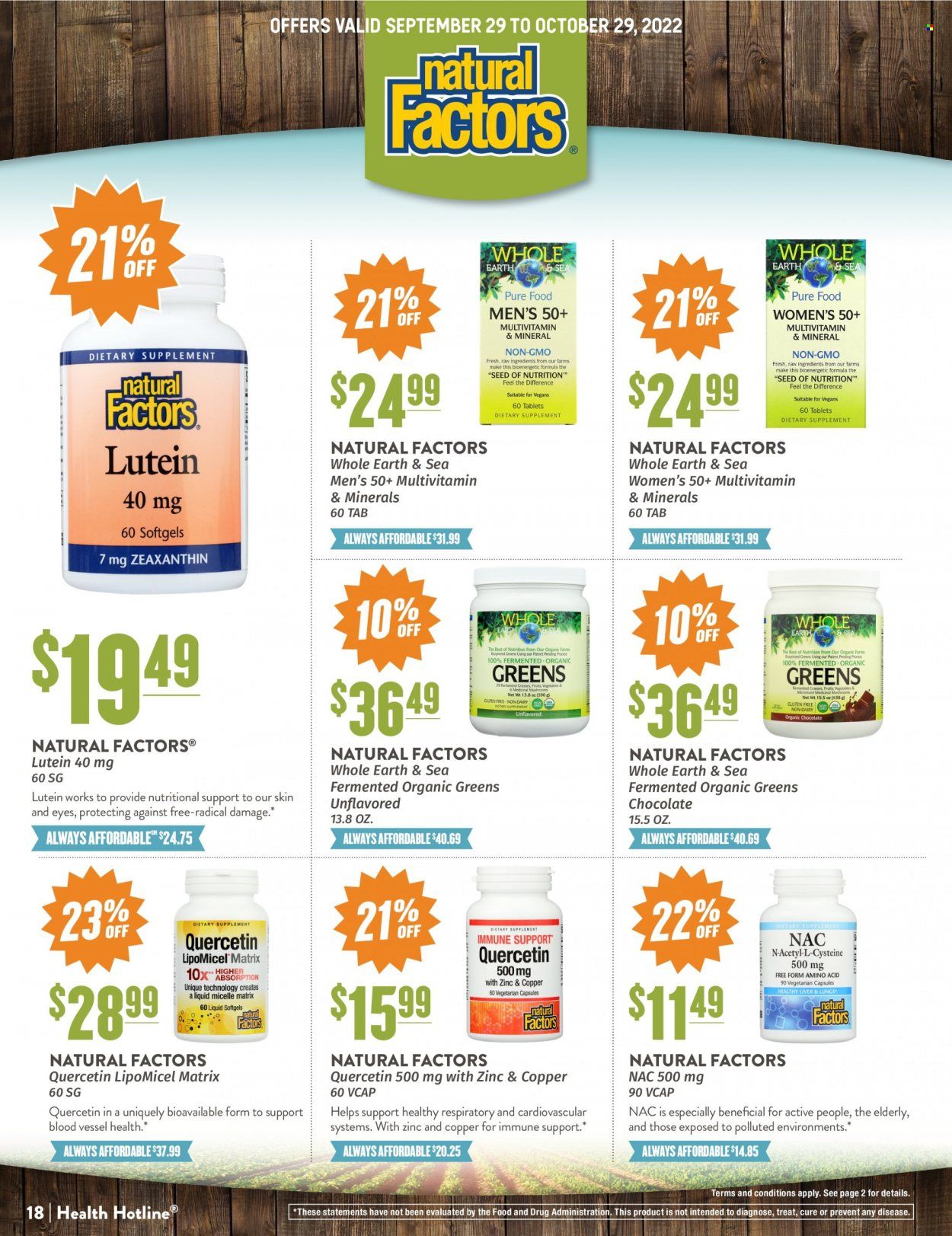 Natural Grocers Weekly Ad Flyer Specials September 29 to October 29, 2022
