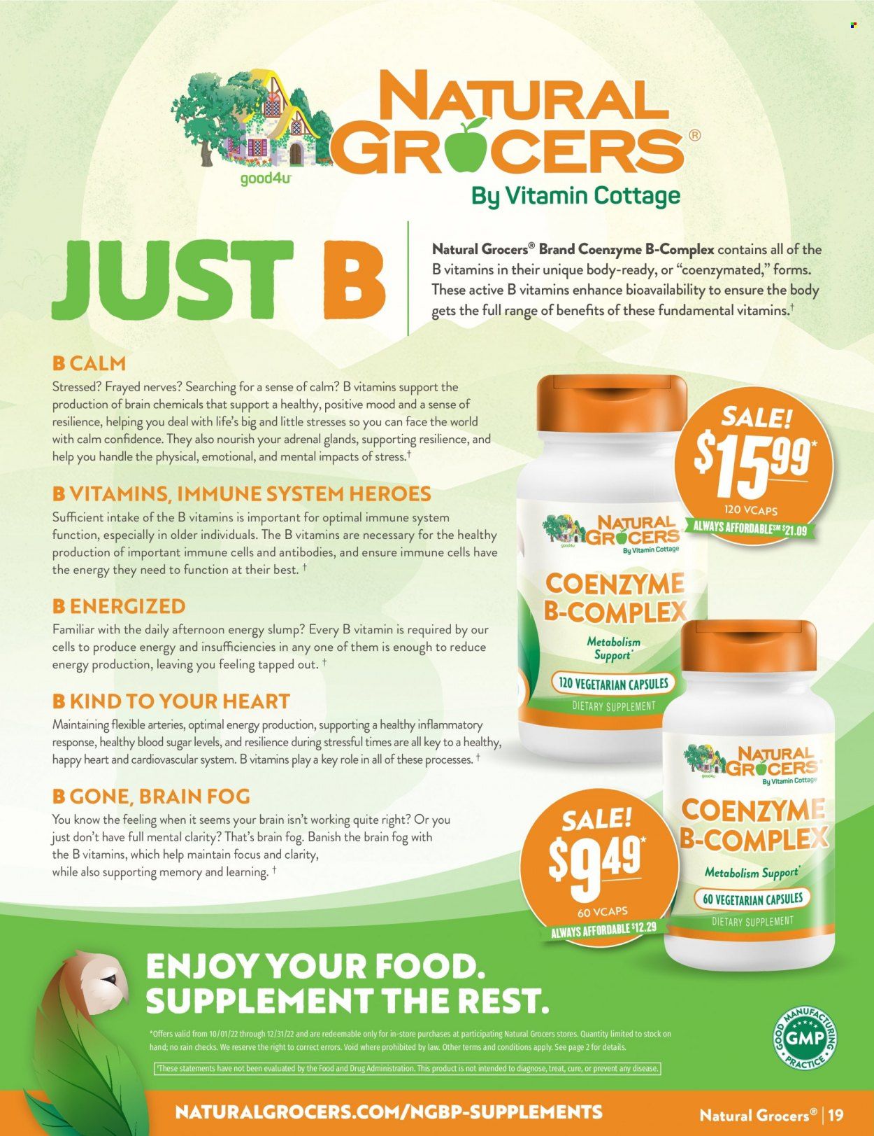 Natural Grocers Weekly Ad Flyer Specials September 29 to October 29, 2022