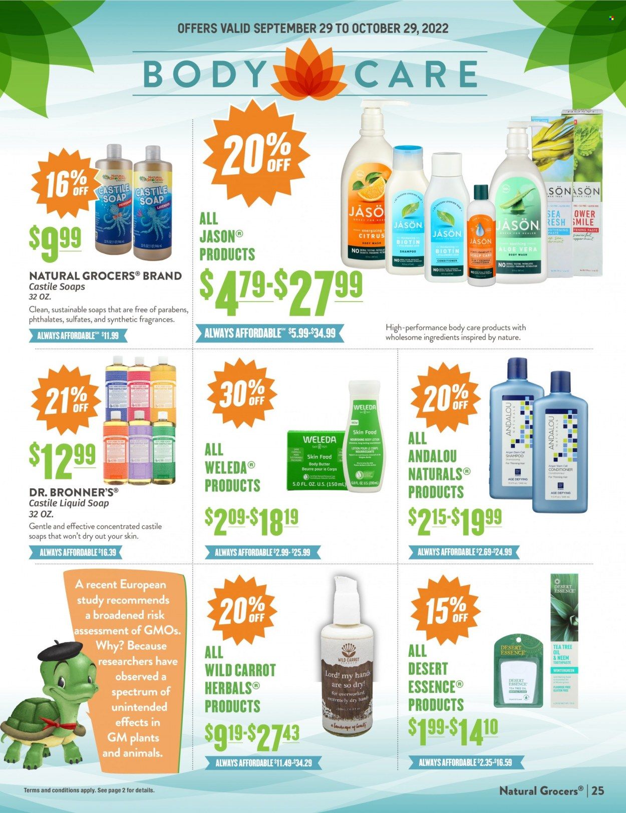 Natural Grocers Weekly Ad Flyer Specials September 29 to October 29, 2022