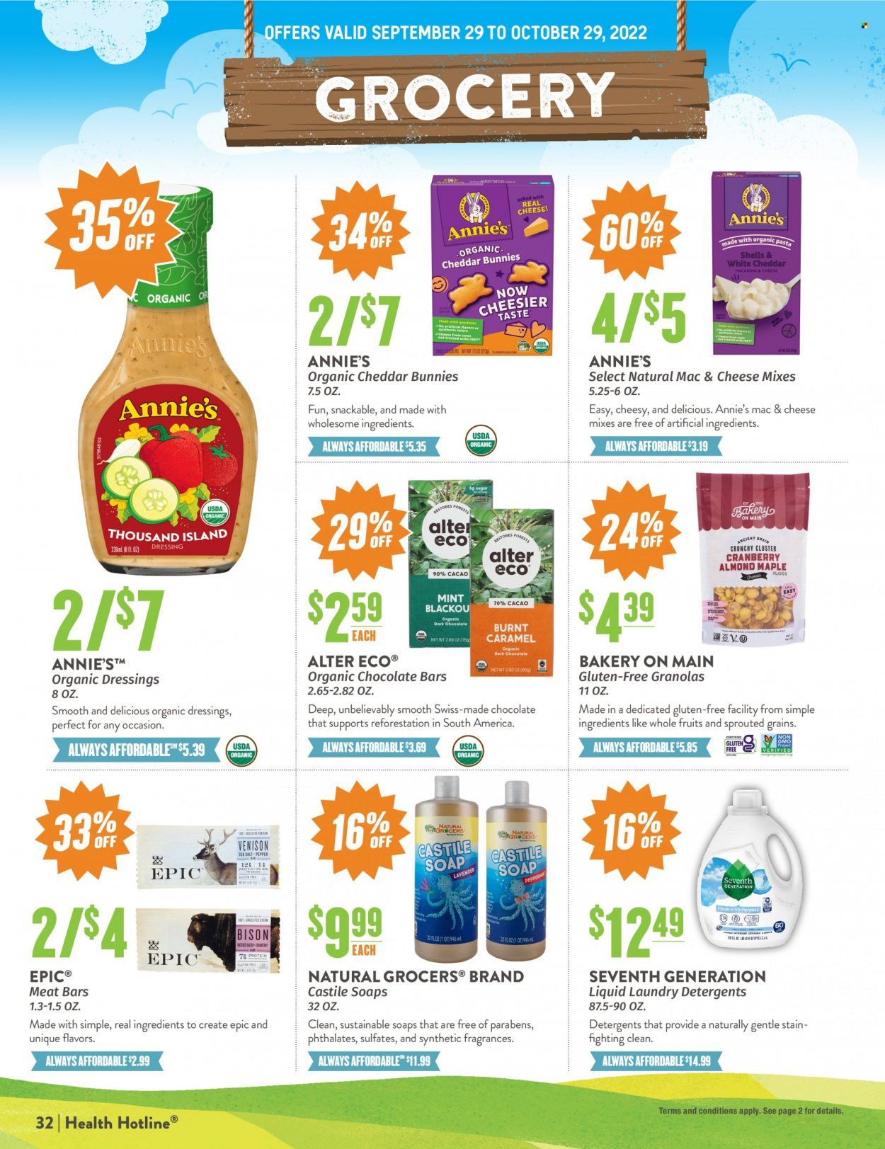 Natural Grocers Weekly Ad Flyer Specials September 29 to October 29, 2022
