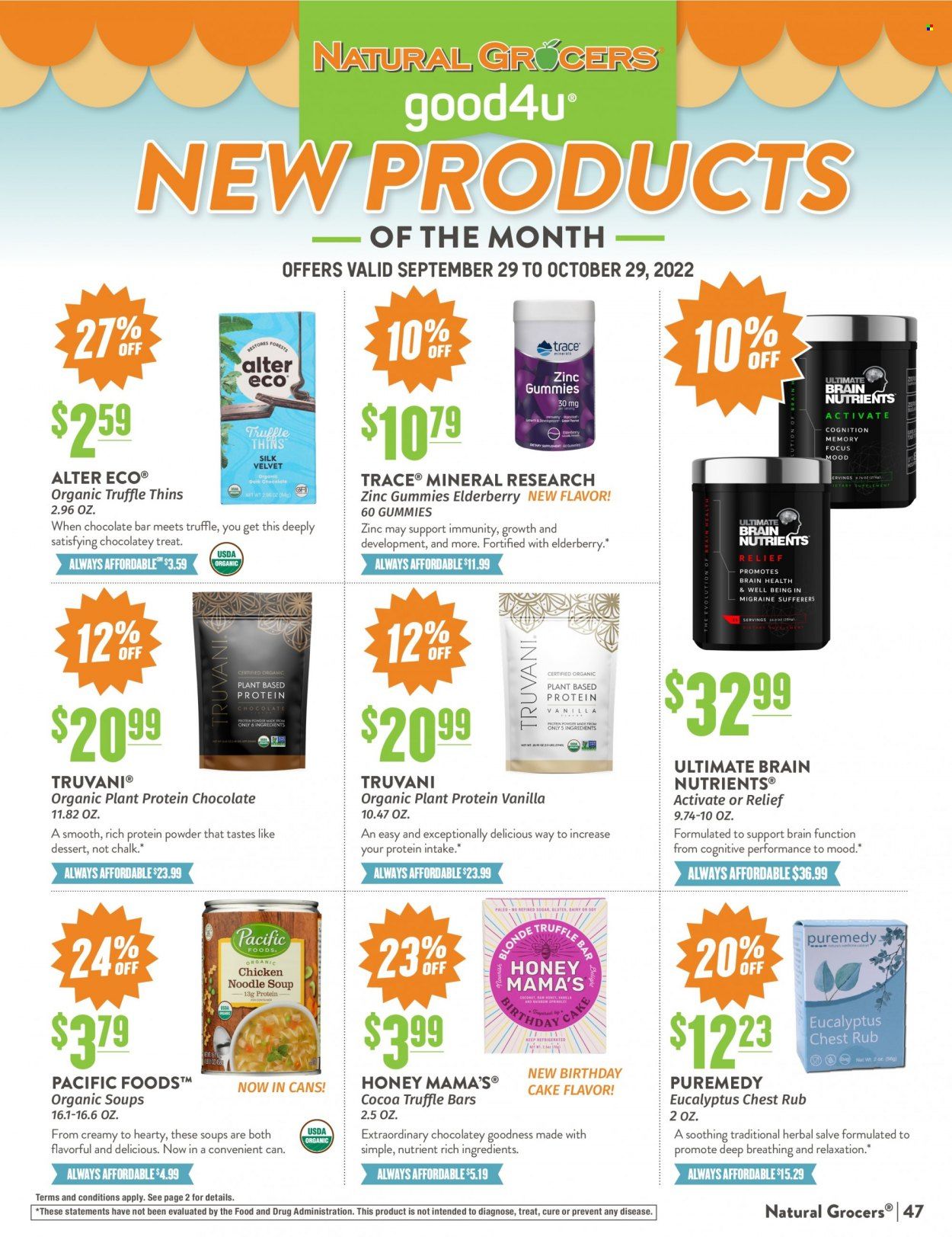 Natural Grocers Weekly Ad Flyer Specials September 29 to October 29, 2022