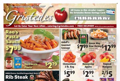Gristedes (NY) Weekly Ad Flyer Specials September 30 to October 6, 2022