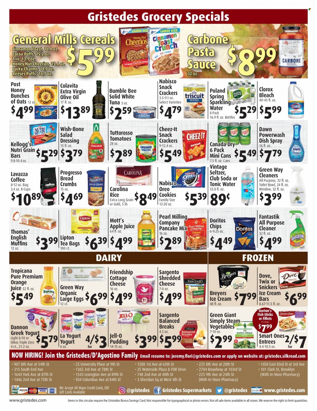 Gristedes (NY) Weekly Ad Flyer Specials September 30 to October 6, 2022