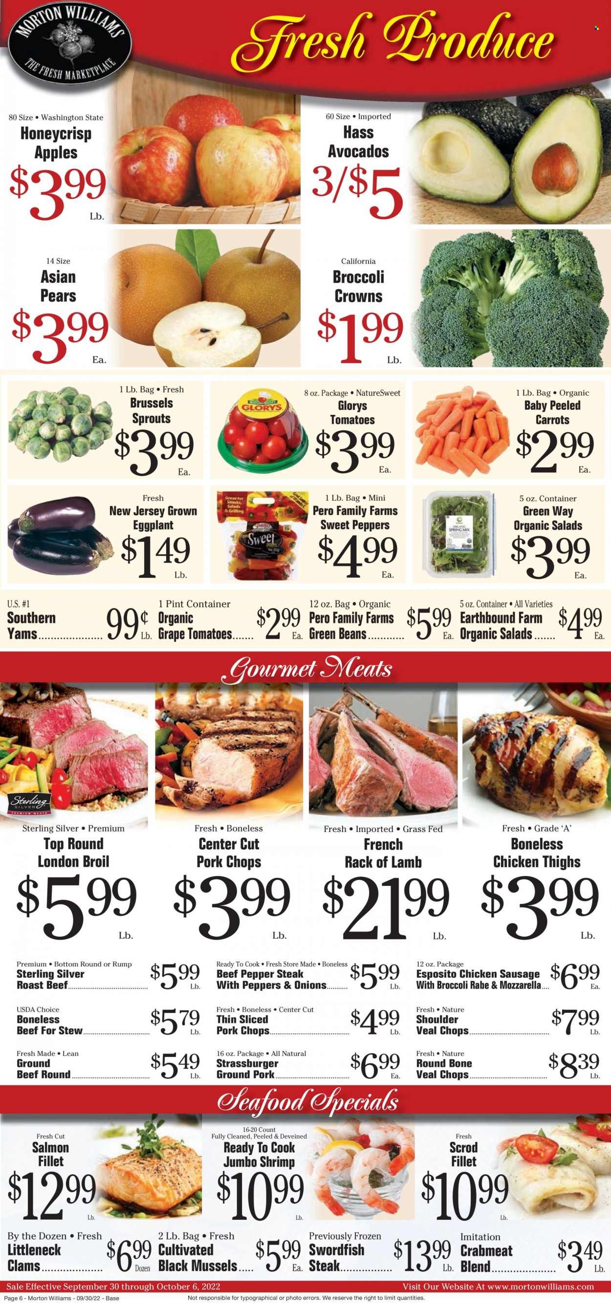 Morton Williams (NY) Weekly Ad Flyer Specials September 30 to October 6, 2022