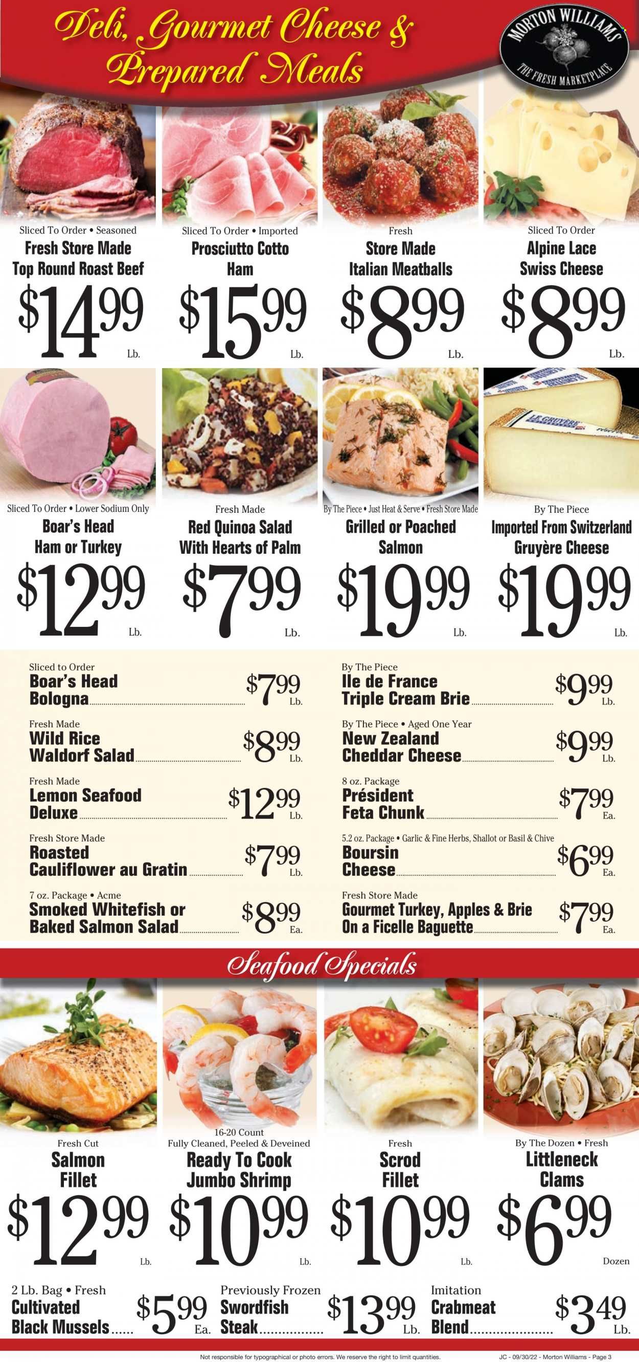 Morton Williams (NJ) Weekly Ad Flyer Specials September 30 to October 6, 2022