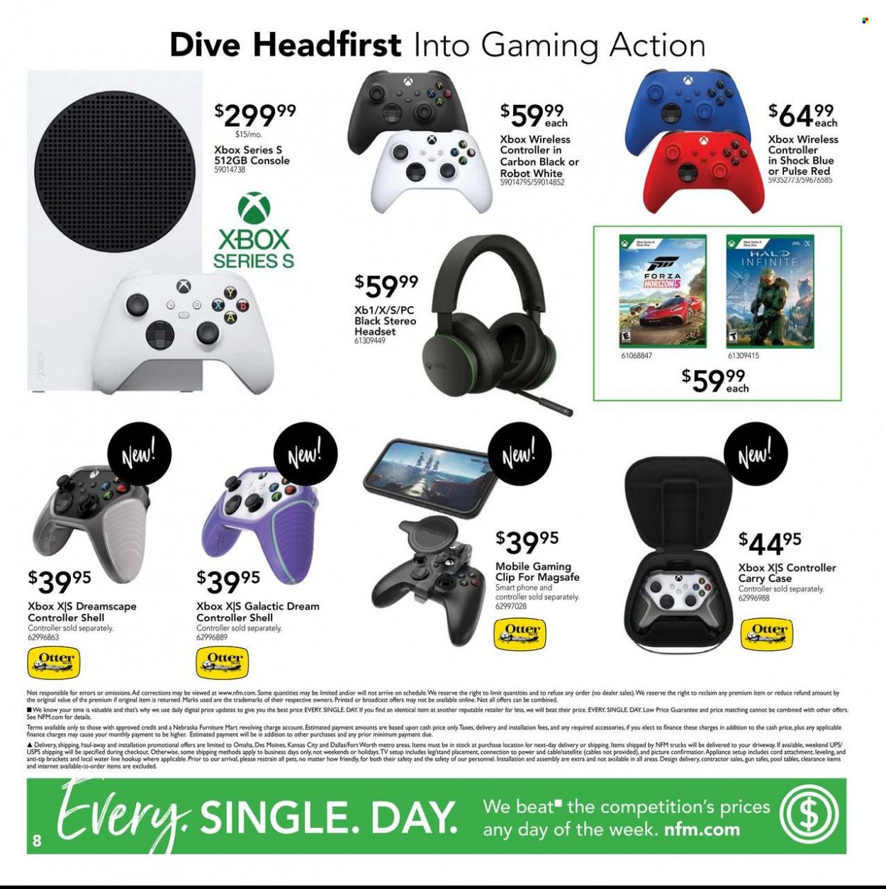 Nebraska Furniture Mart (IA, KS, NE, TX) Weekly Ad Flyer Specials September 28 to October 4, 2022