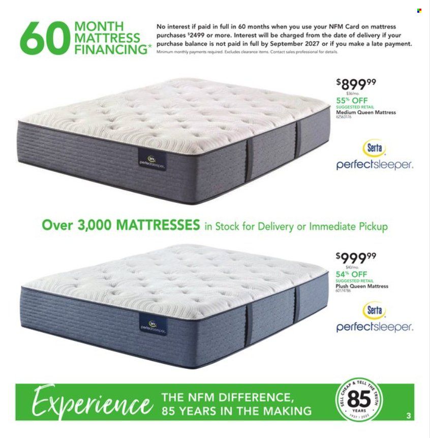 Nebraska Furniture Mart (IA, KS, NE, TX) Weekly Ad Flyer Specials September 30 to October 4, 2022