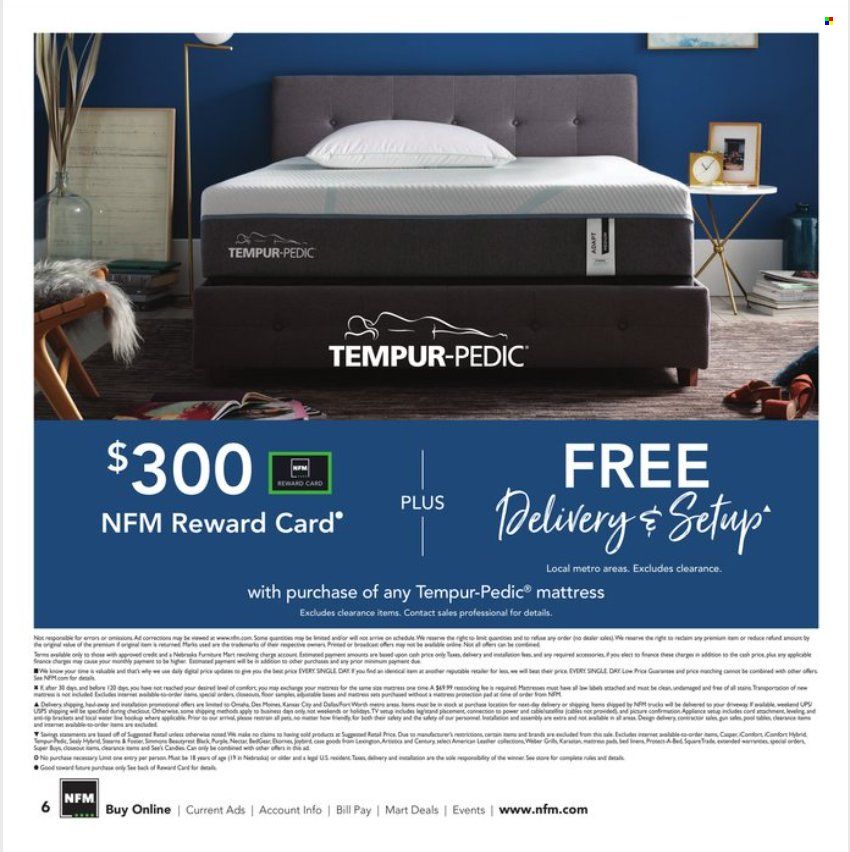 Nebraska Furniture Mart (IA, KS, NE, TX) Weekly Ad Flyer Specials September 30 to October 4, 2022