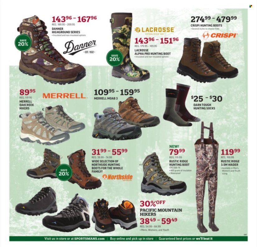 Sportsman's Warehouse Weekly Ad Flyer Specials September 30 to October 16, 2022