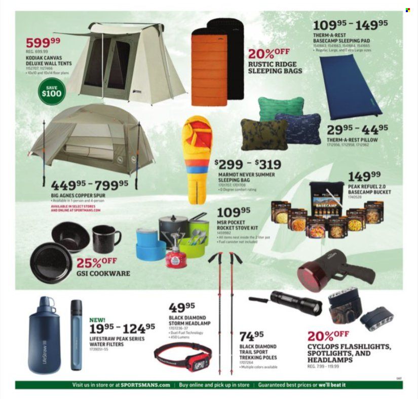 Sportsman's Warehouse Weekly Ad Flyer Specials September 30 to October 16, 2022